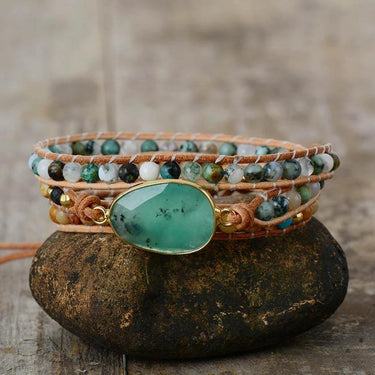 Prosperity Jade Wrap Bracelet-Your Soul Place